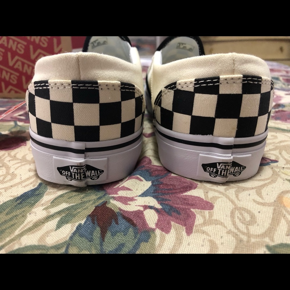 Checkered Vans
